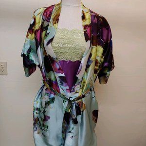 Slik Short Robe